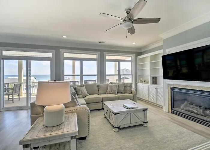 Coastal Retreat W/ Double Deck & Ocean Views!